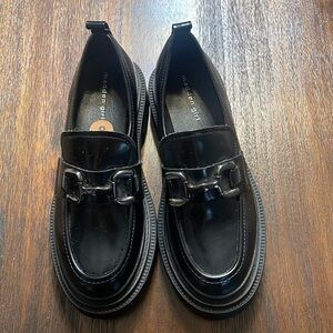 Steve Madden Platform Heel Black Madden Girl Loafer Women's Shoes